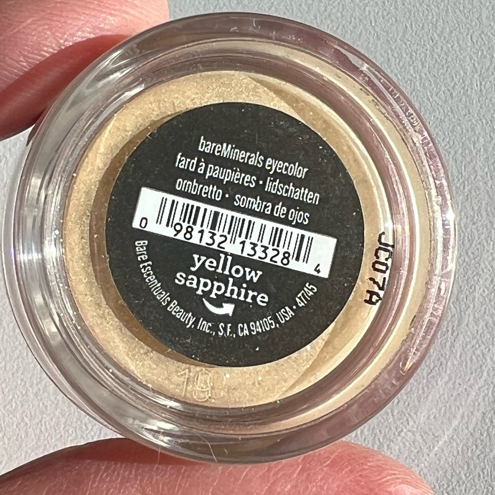 BareMinerals eye color Yellow Sapphire new sealed